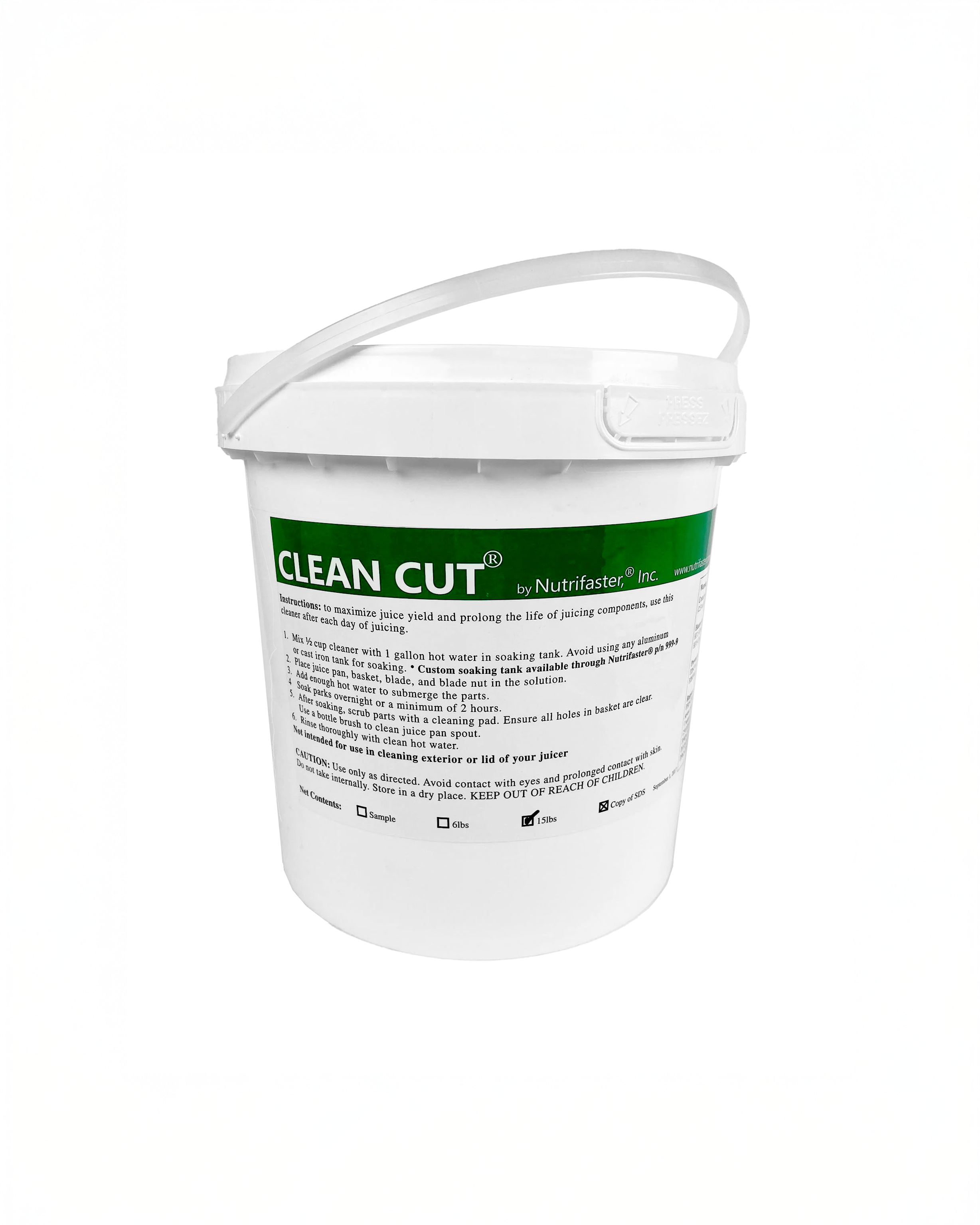 Clean Cut - Cleaning Product for Commercial Juicers, Coffee Machines, and More